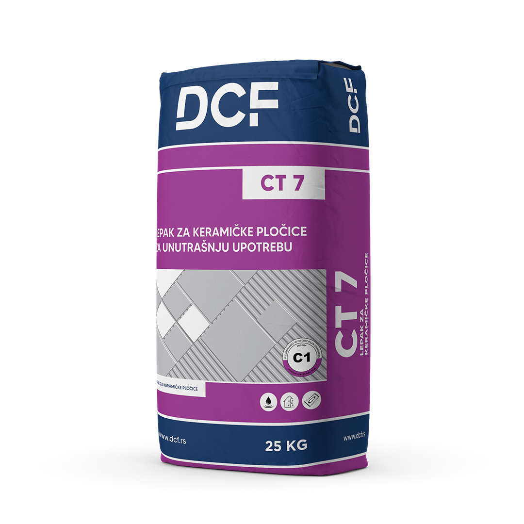 DCF CT 7 Lepak za pločice